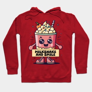 milkshake and smile Hoodie